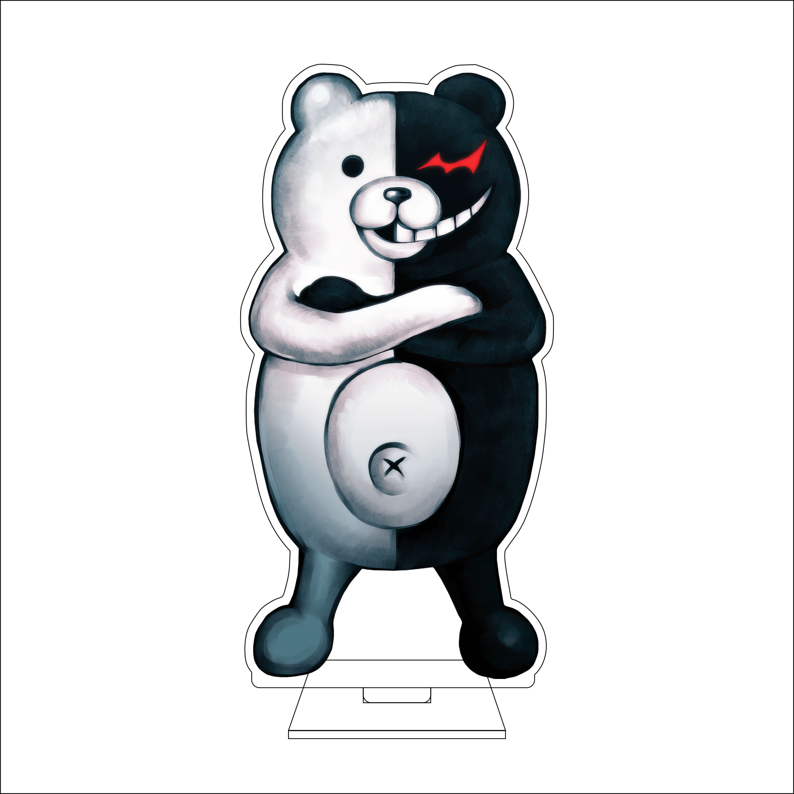 16CM Anime Danganronpa Cosplay - مراجعة Anime Cosplay Props وسعره