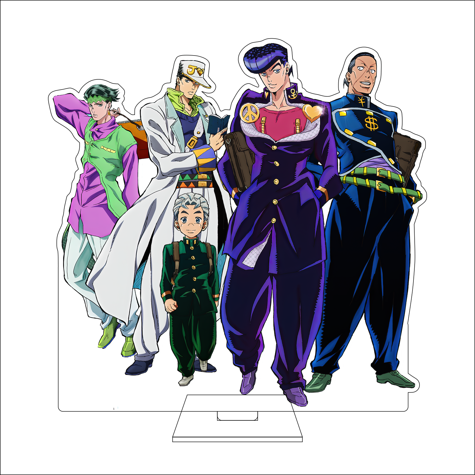 16CM Anime JoJo's Bizarre Adve - مراجعة Anime Cosplay Props وسعره