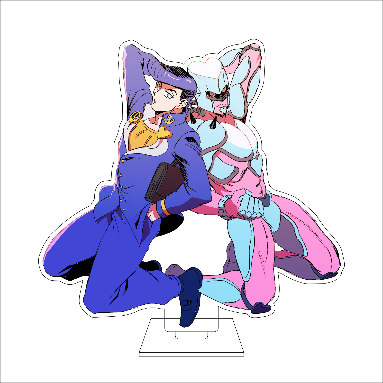 16CM Anime JoJo's Bizarre Adve - مراجعة Anime Cosplay Props وسعره