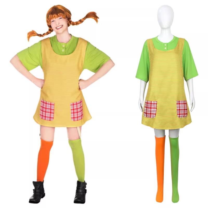 Piippi Cosplay Costume Adult G - مراجعة Anime Cosplay Boy وسعره