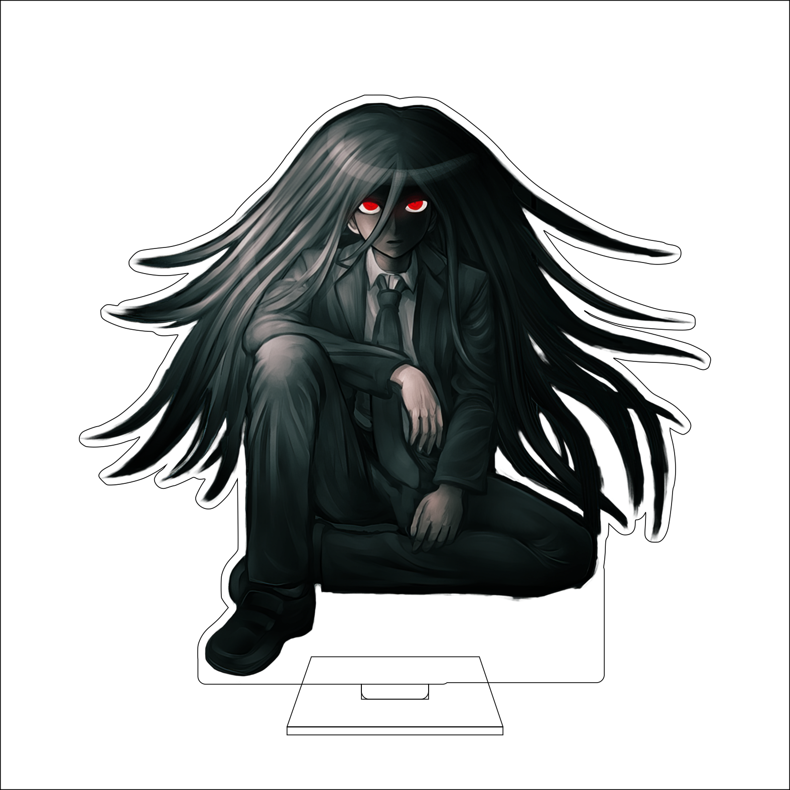 16CM Anime Danganronpa Cosplay - مراجعة Anime Cosplay Props وسعره