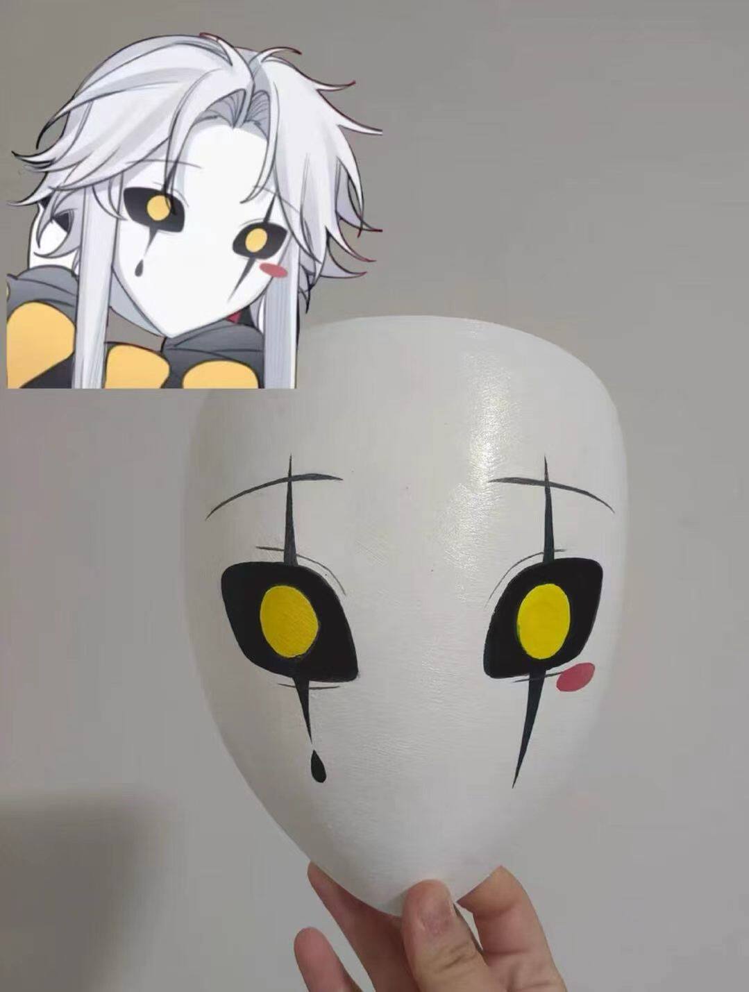 Anime The Freak Circus Pierrot - مراجعة Anime Cosplay Face وسعره