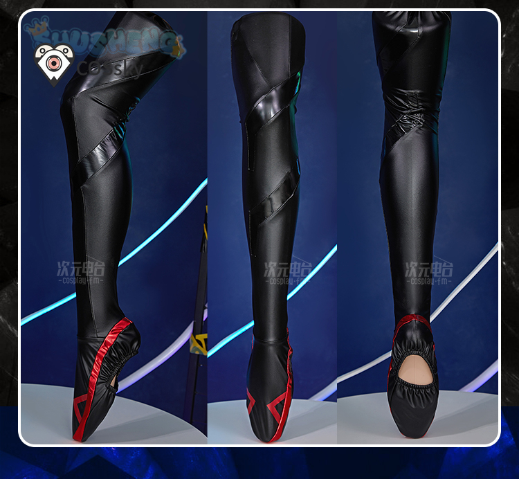 Ayanami Rei  sexy black leathe - مراجعة Cosplay Anime Black وسعره