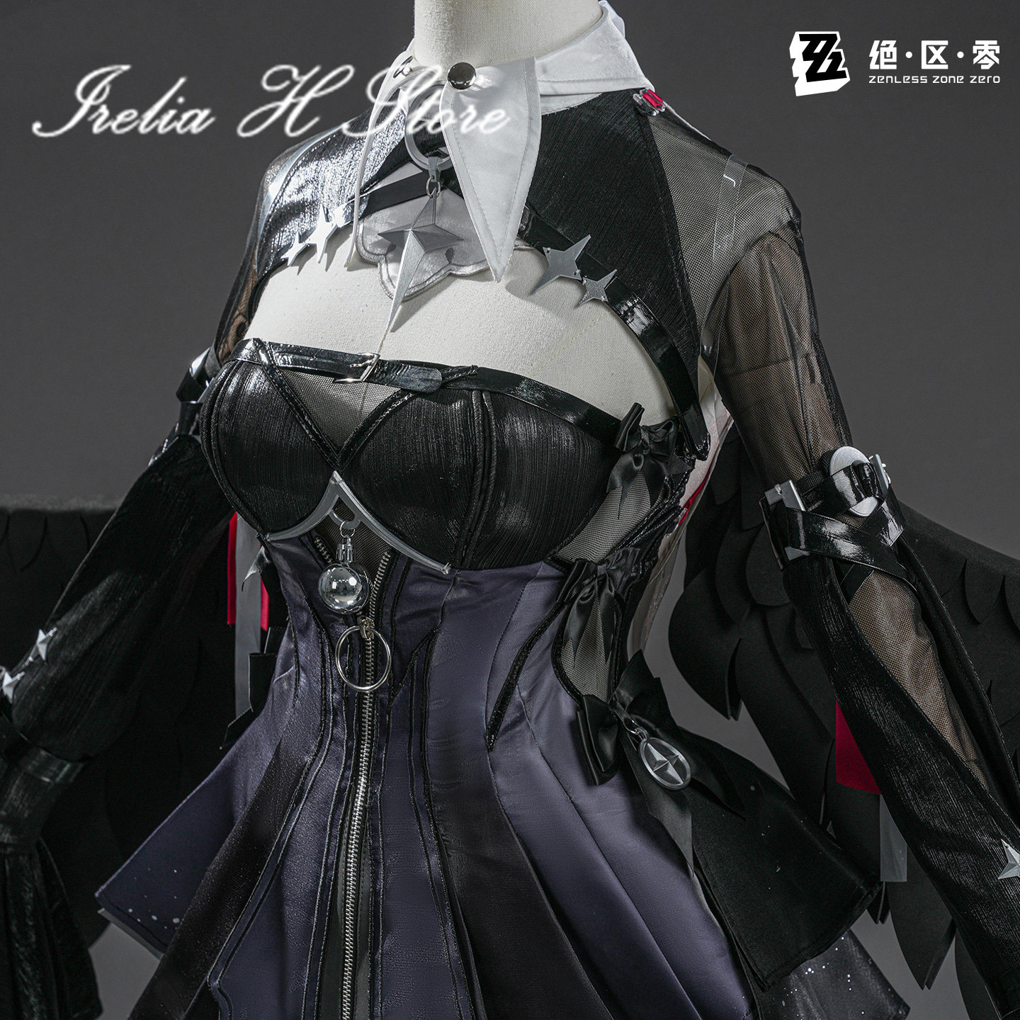 Irelia H Ramiel Cosplay Costum - مراجعة Cosplay Anime Black وسعره