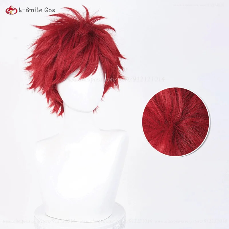 Anime Reinhard Van Astrea Cosp - مراجعة Anime Cosplay Red Hair وسعره