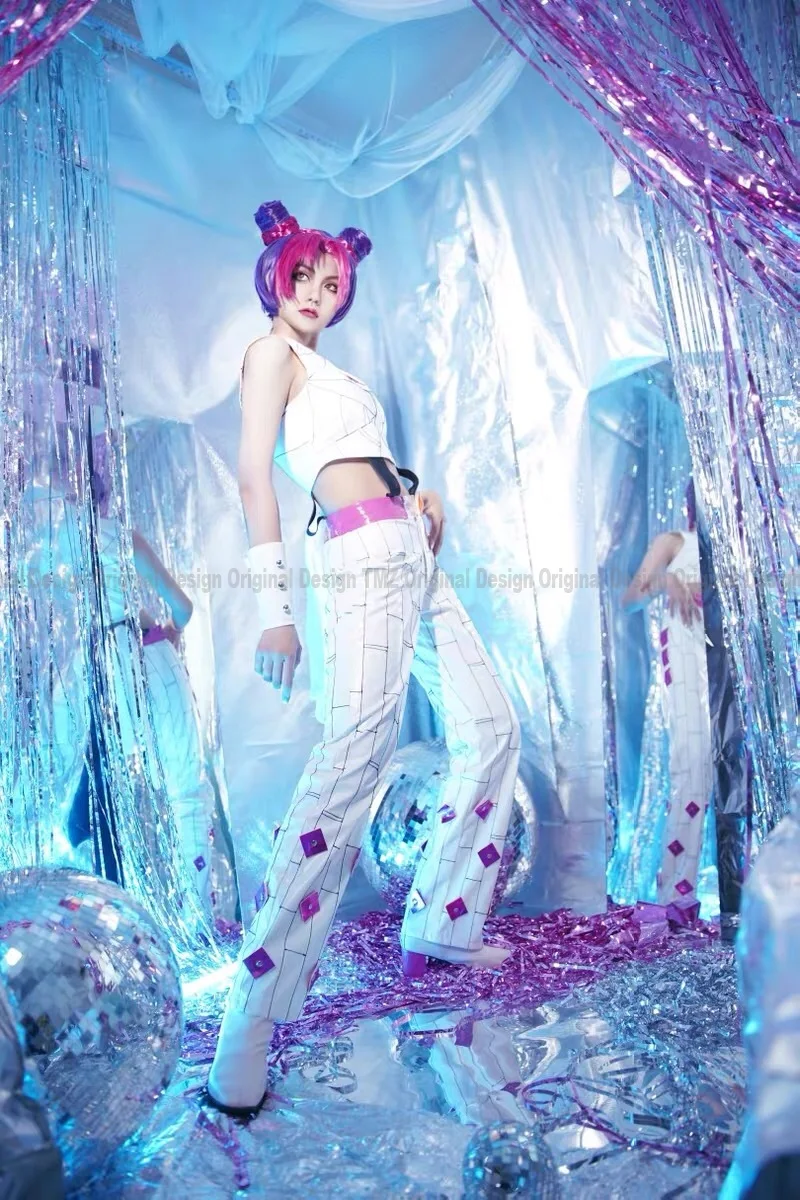 JJoJo's BBizarree Adventure JO - مراجعة Anime Cosplay Pics وسعره