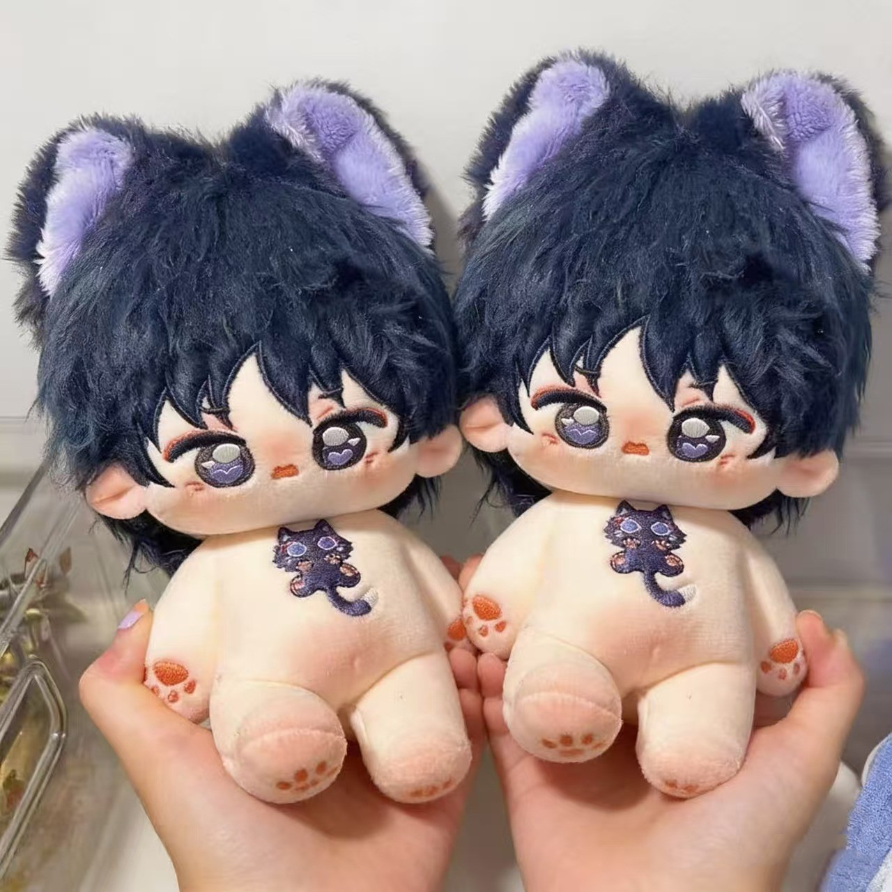 20cm Anime Genshin Impact Scar - مراجعة Anime Doll Cosplay وسعره