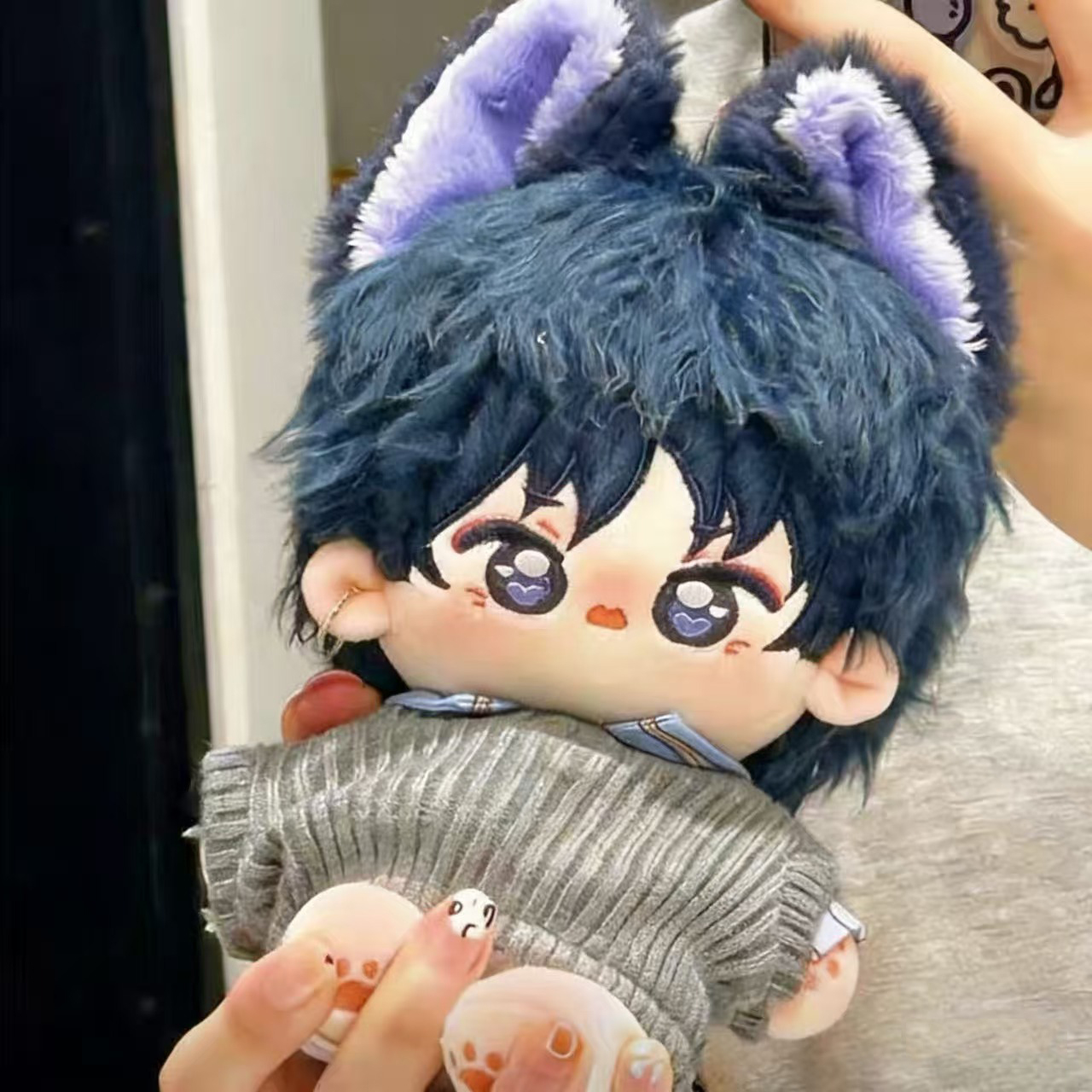 20cm Anime Genshin Impact Scar - مراجعة Anime Doll Cosplay وسعره