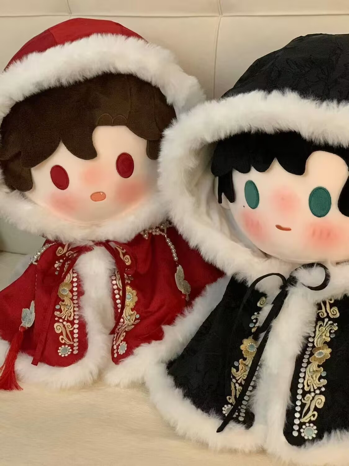 40cm cotton doll dress, cape,  - مراجعة Anime Doll Cosplay وسعره