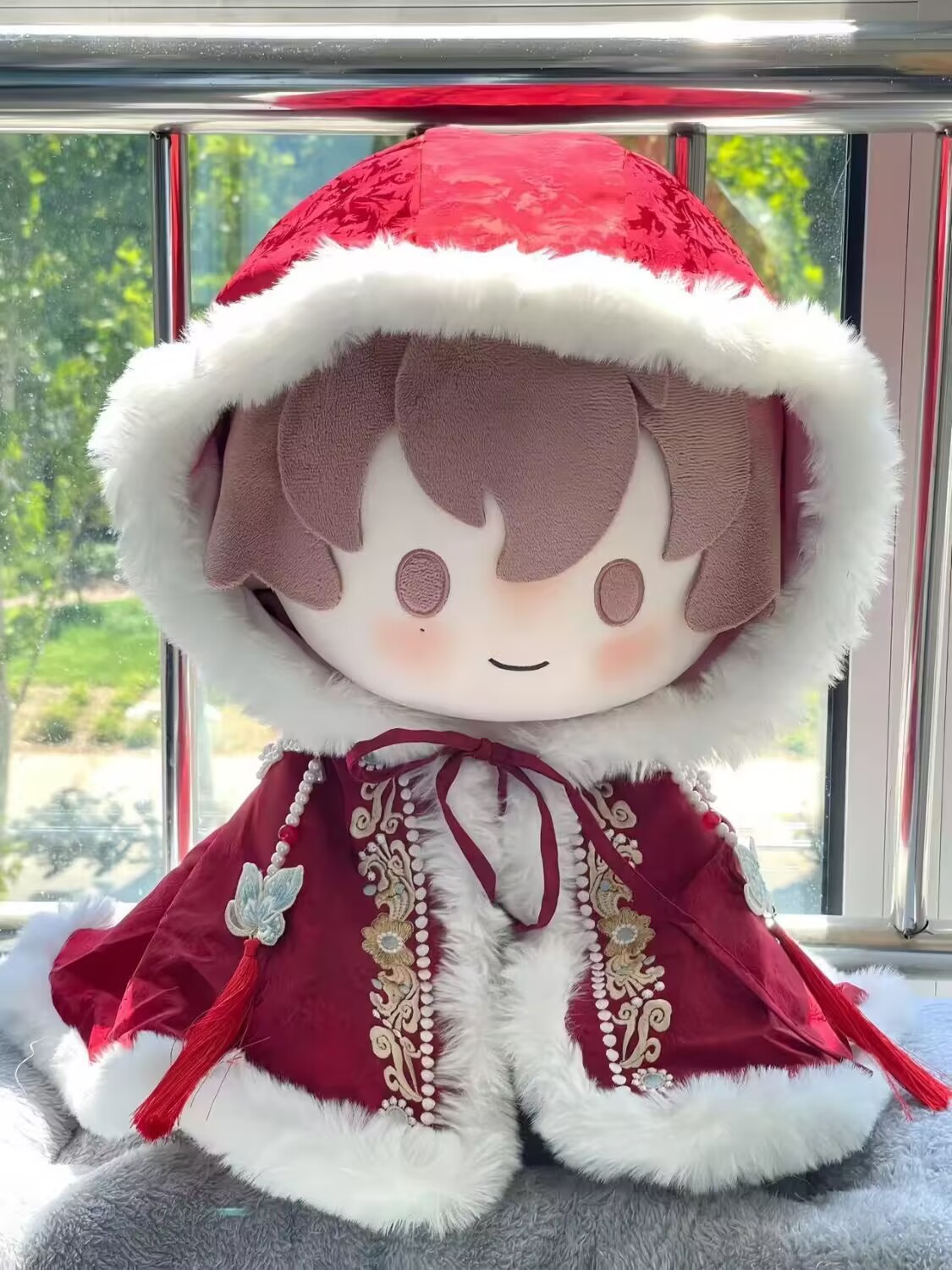40cm cotton doll dress, cape,  - مراجعة Anime Doll Cosplay وسعره