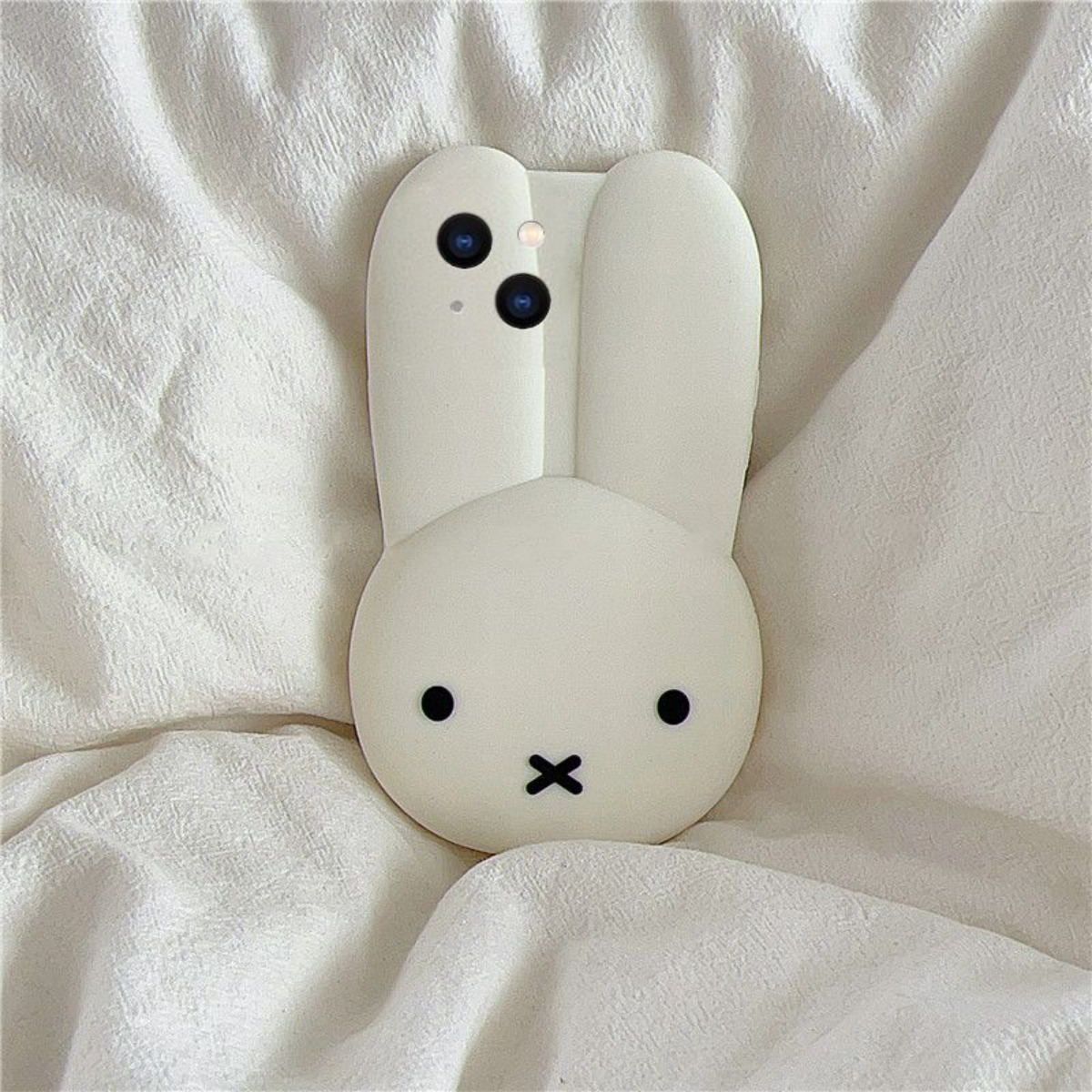 Miffy Rabbit White Silicone Ph - مراجعة Anime Cosplay Images وسعره