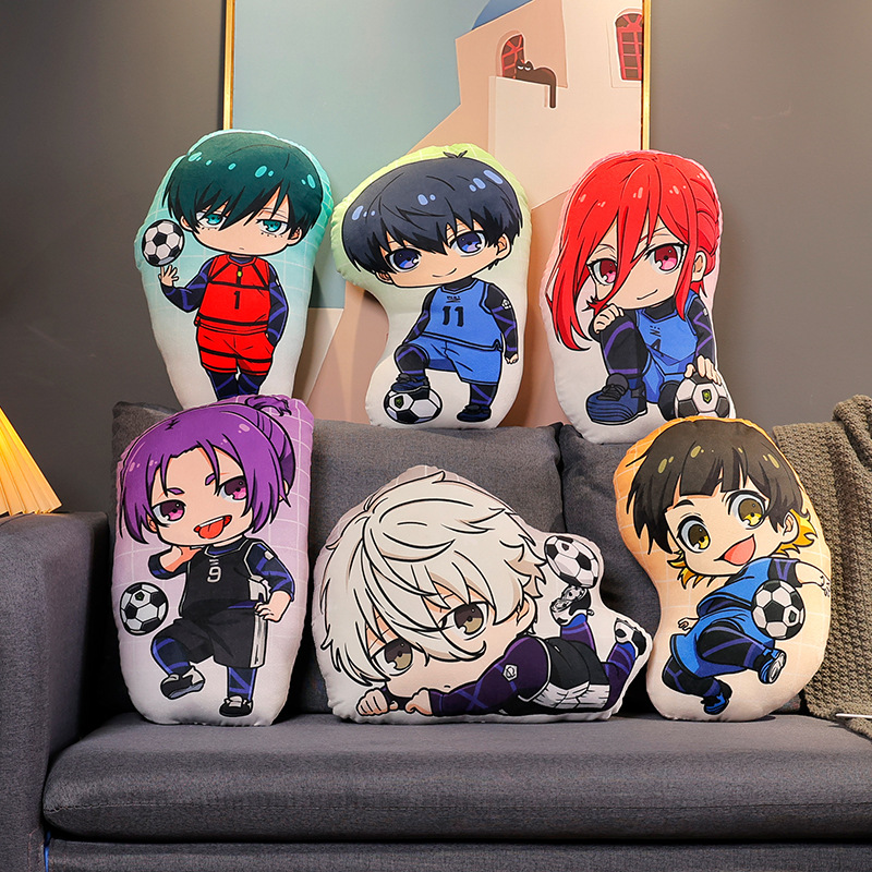 Blue Lock Plush Stuffed Cushio - مراجعة Anime Cosplay Manga وسعره