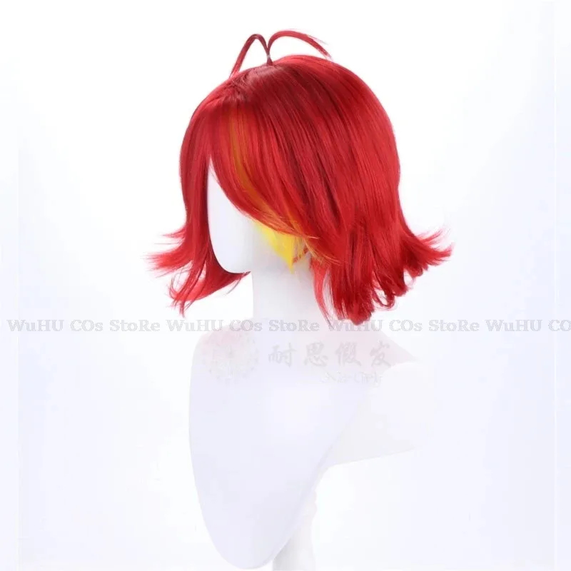 2025 hasbin Cos Niffty Wig Ani - مراجعة Anime Cosplay Red Hair وسعره